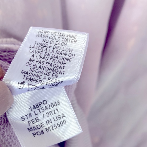 (A3) NWOT Wildfox Space queen, Sommers sweatshirt, lavender, Size Me - Picture 10 of 12